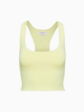 Babaton Contour Racer Tank - Chamomile Yellow